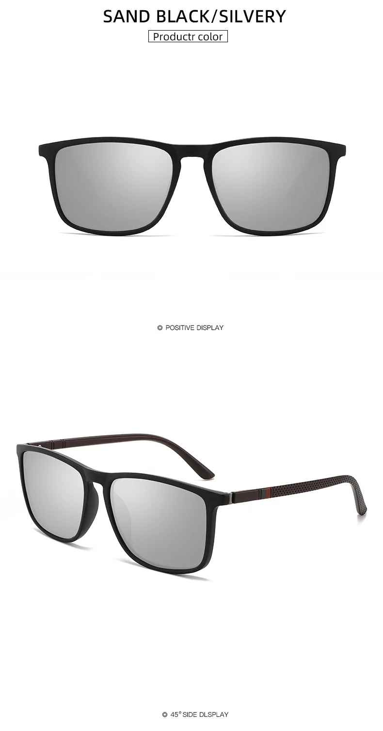 Polarized Square Sunglasses | UV400 for Men Sunglasses