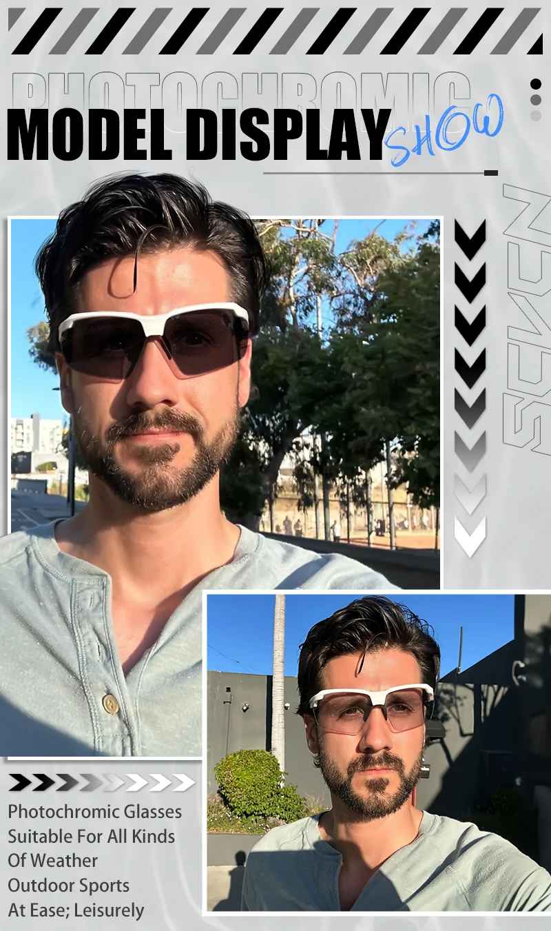 Photochromic Cycling Sunglasses UK – UV400 Bike Glasses for Sports & Riding