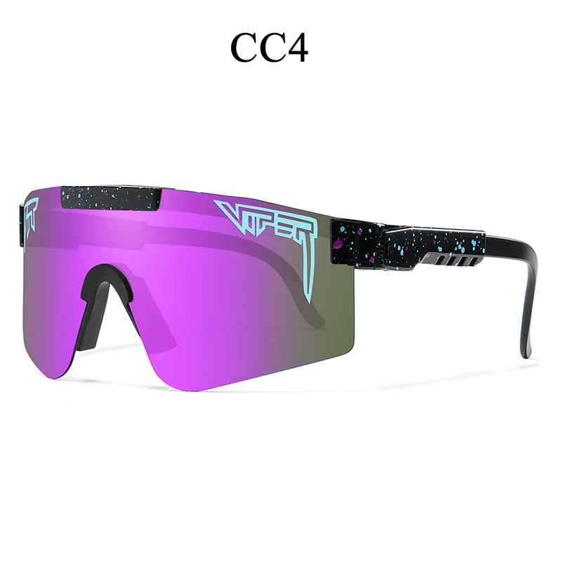 Pit Viper Style Sports Sunglasses – UV400 Unisex Cycling & Outdoor Eyewear