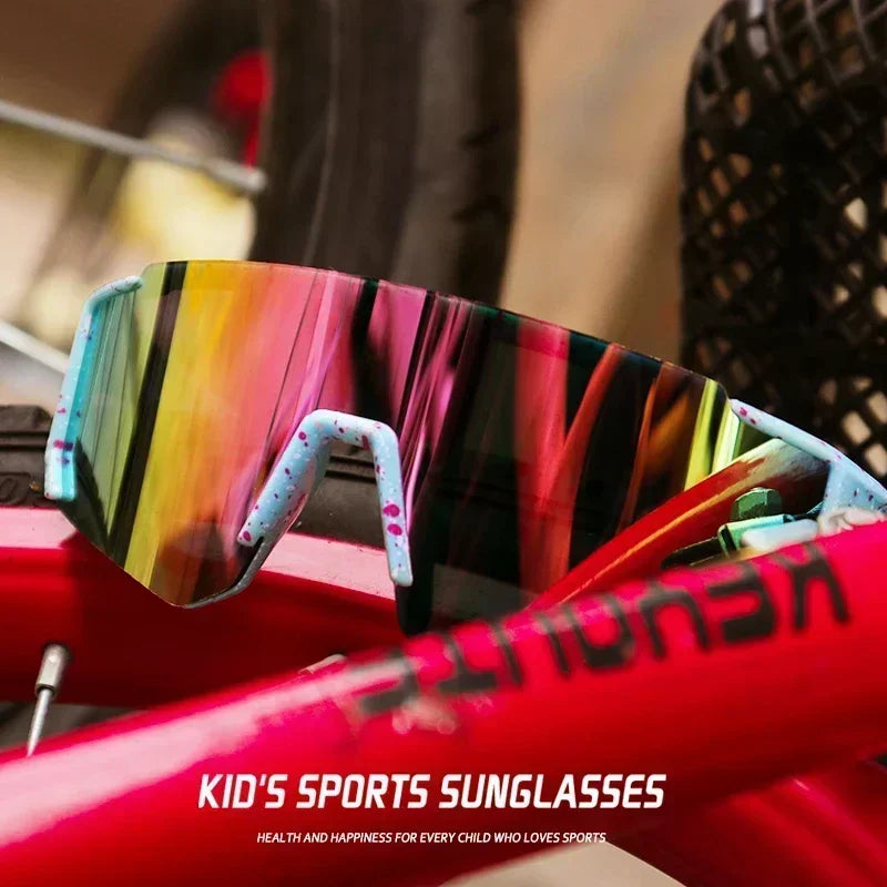 Youth Baseball Sunglasses – UV400 Sports Eyewear for Boys & Girls