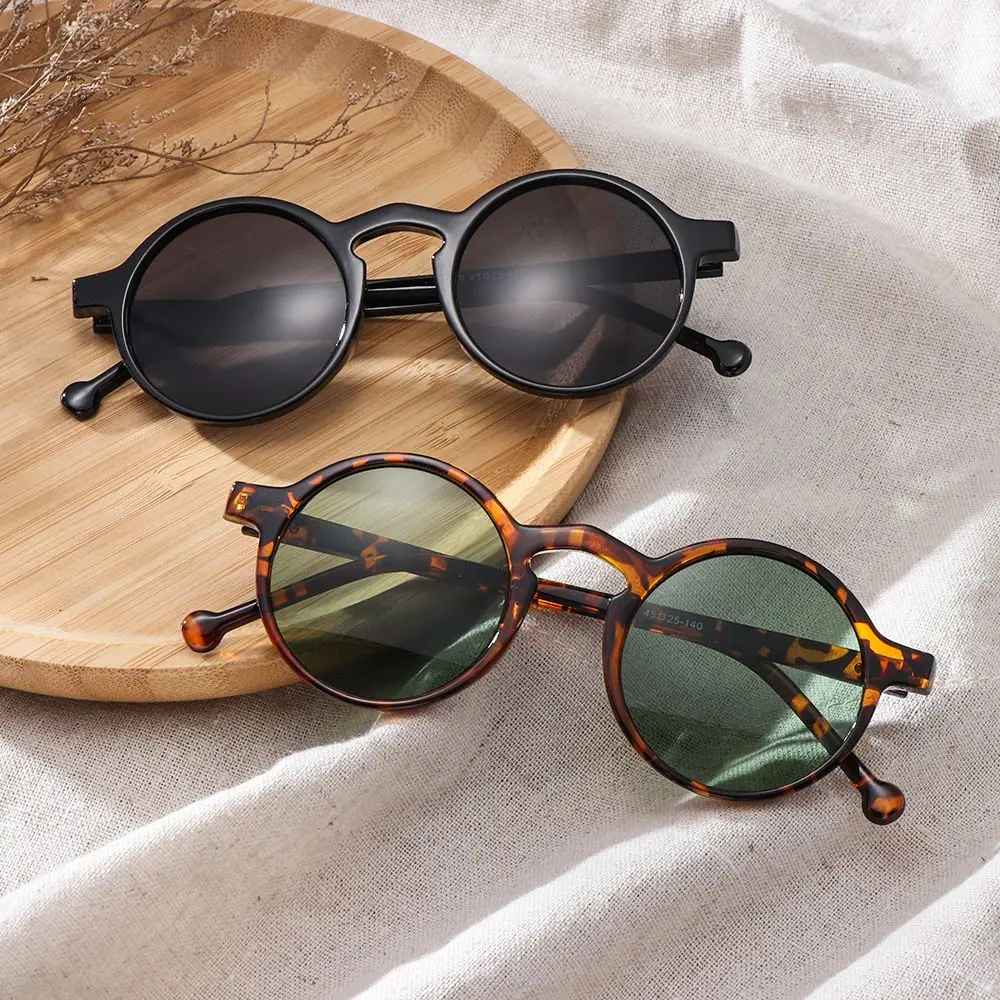 Round Polarized Vintage Shades Sunglasses – UV400 Timeless Eyewear