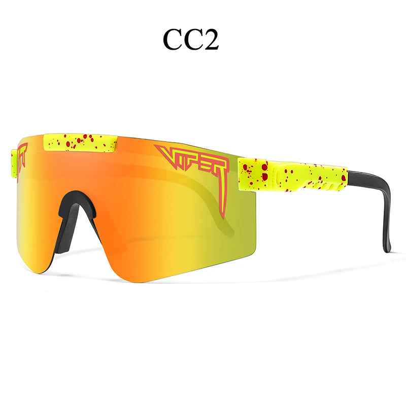 Pit Viper Style Sports Sunglasses – UV400 Unisex Cycling & Outdoor Eyewear