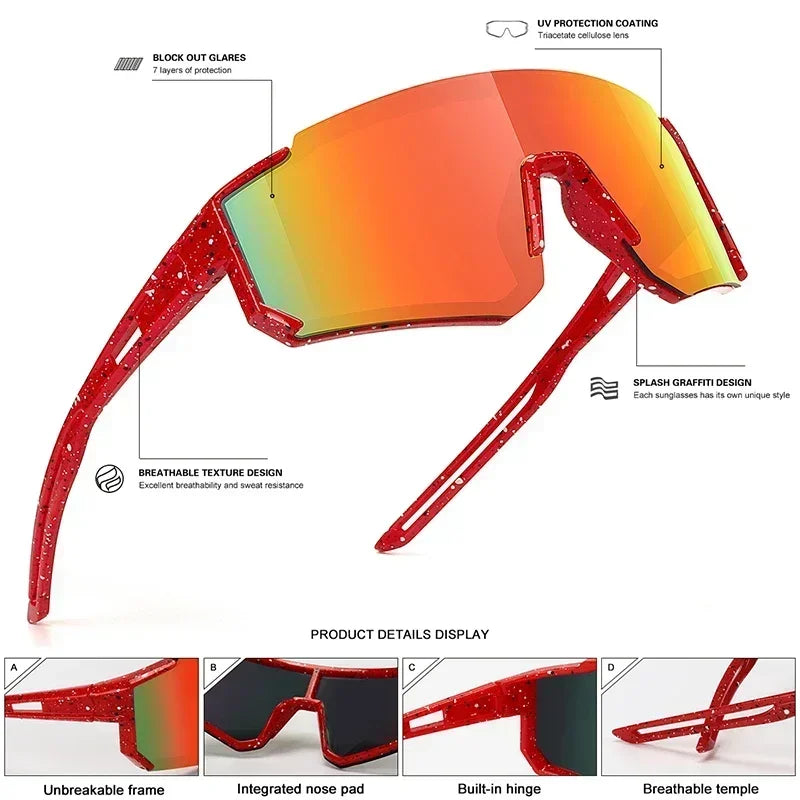 Youth Baseball Sunglasses – UV400 Sports Eyewear for Boys & Girls