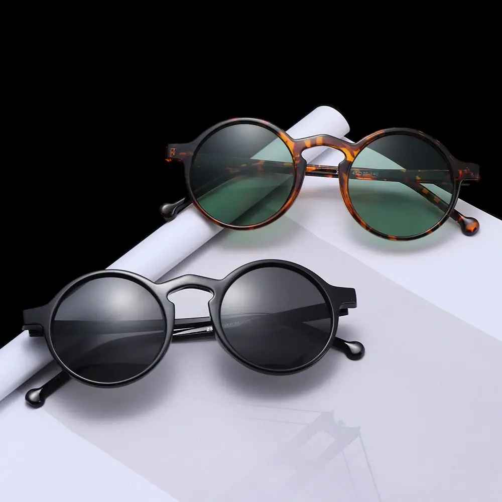 Round Polarized Vintage Shades Sunglasses – UV400 Timeless Eyewear