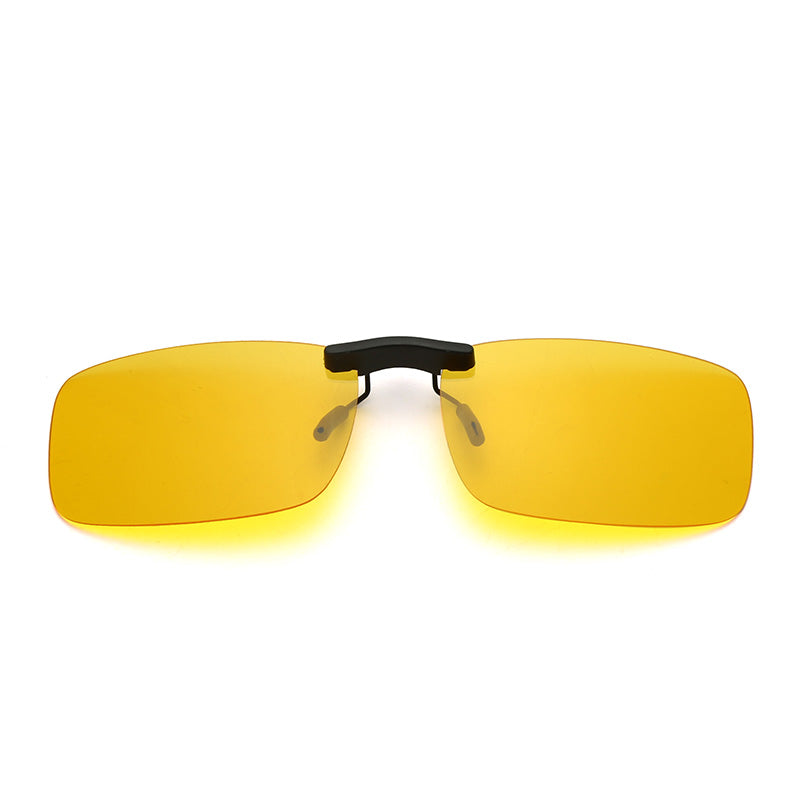 Rimless Flip-Up Clip-On Sunglasses – Polarized UV400 Glasses