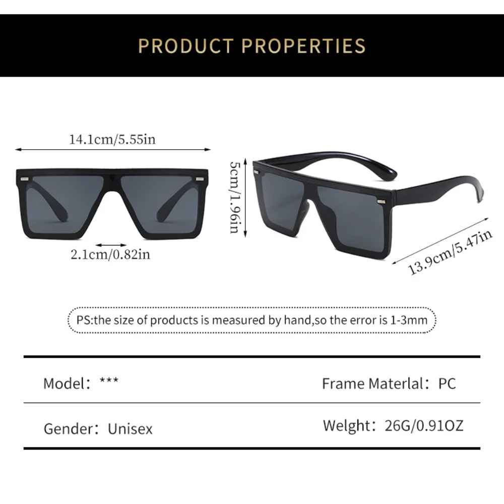Square Retro Sunglasses – UV400 Unisex Fashion Shades