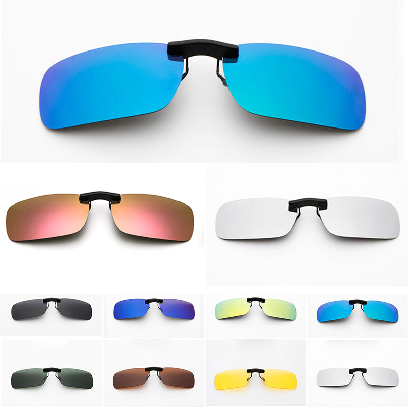 Polarized Clip-On Sunglasses – Day & Night Vision UV400 Glasses