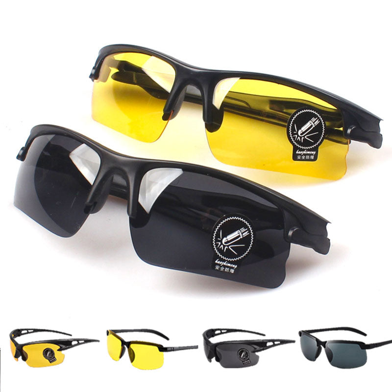 Night Vision Glasses – Anti-Glare Yellow Lens for Cycling & Driving (Men & Women)