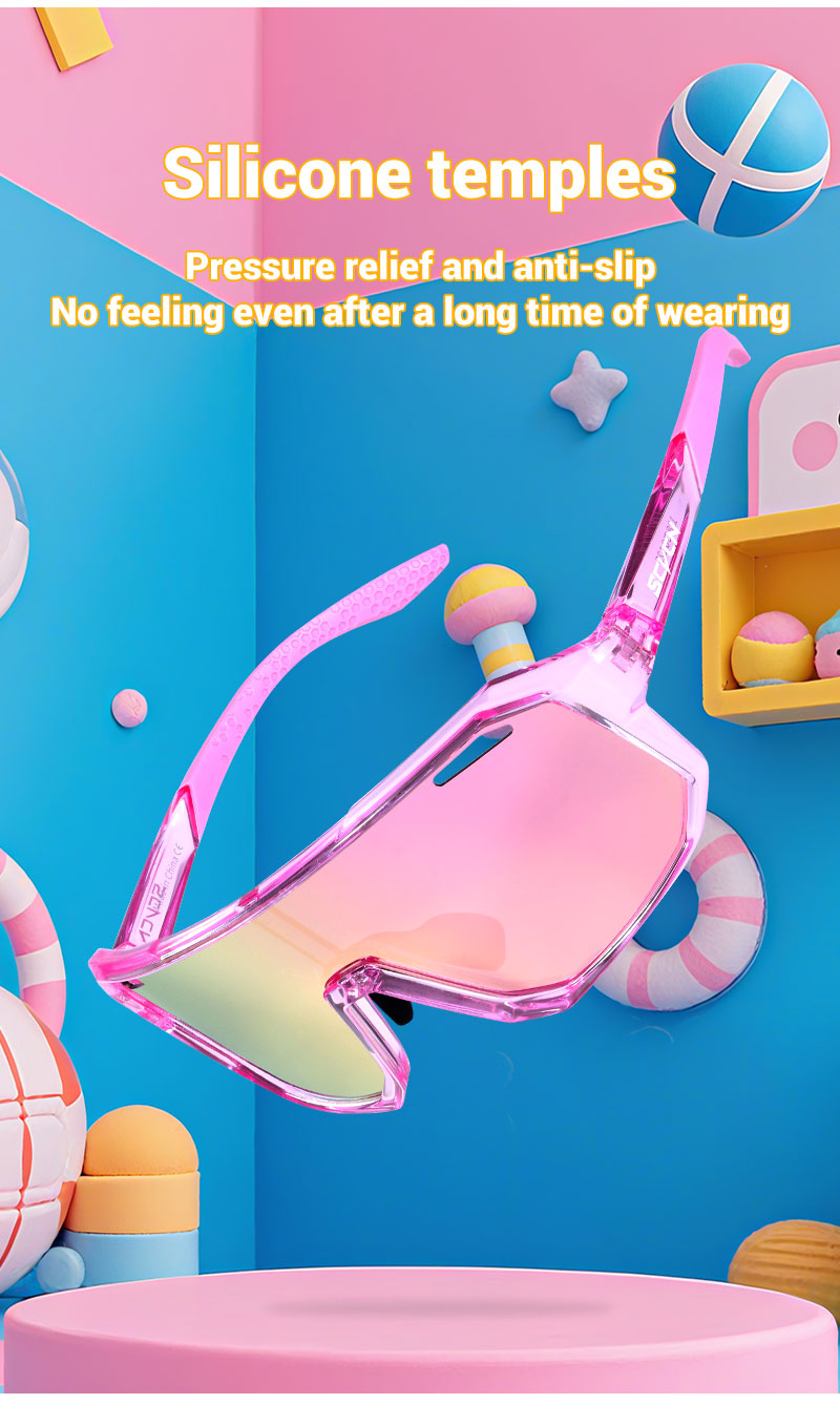 SCVCN Kids Cycling Glasses – UV400 Sports Eyewear for Boys & Girls