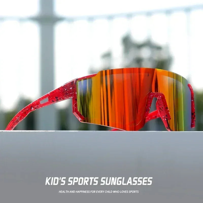 Youth Baseball Sunglasses – UV400 Sports Eyewear for Boys & Girls