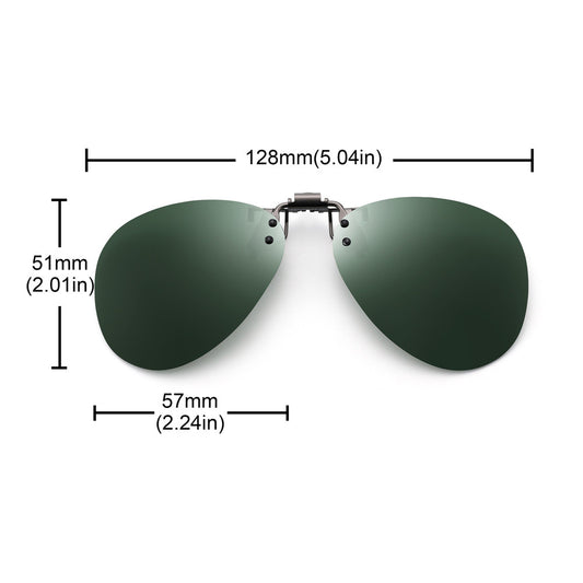 Polarized clip-on sunglasses UK for men and women