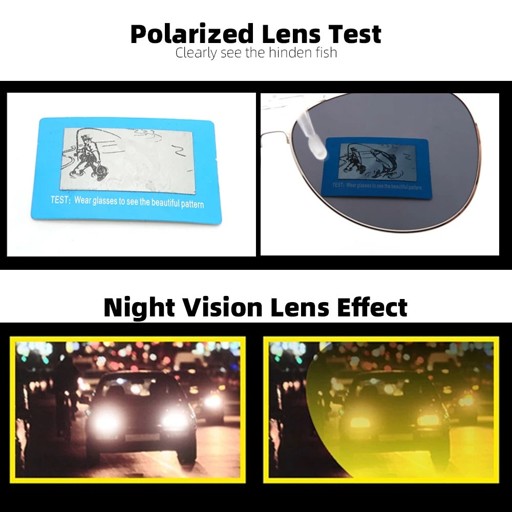 Luxury Aviator Clip-On Sunglasses – UV400 Elite Eye Protection