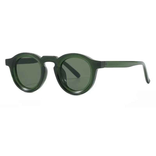 Retro round sunglasses with vintage style and UV400 protection
