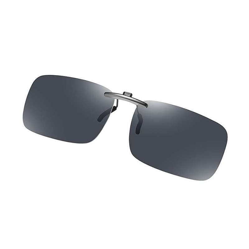 Rectangle Clip-On Sunglasses