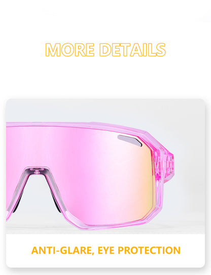 SCVCN Kids Cycling Glasses – UV400 Sports Eyewear for Boys & Girls