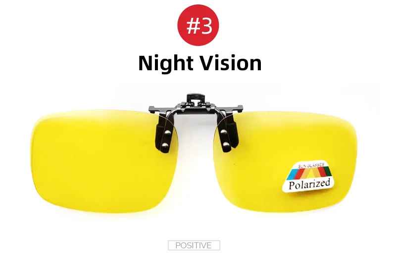 Polarized  Flip-Up Sunglasses – UV400 Night Driving for Men & Women