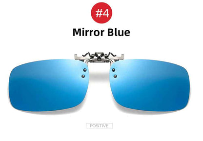 Polarized  Flip-Up Sunglasses – UV400 Night Driving for Men & Women