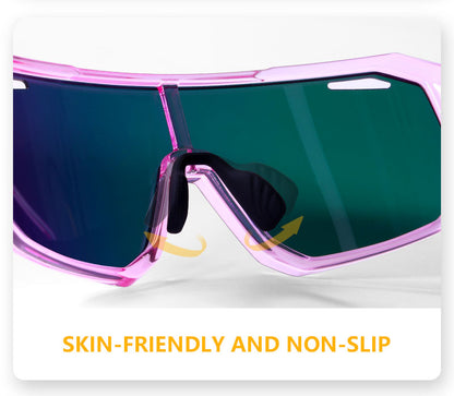 SCVCN Kids Cycling Glasses – UV400 Sports Eyewear for Boys & Girls