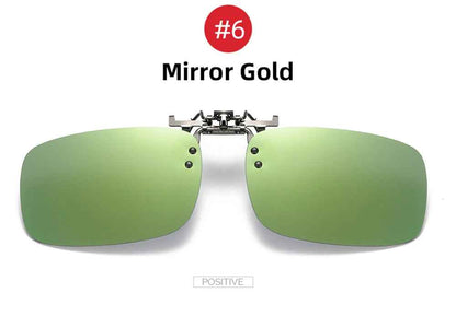 Polarized  Flip-Up Sunglasses – UV400 Night Driving for Men & Women