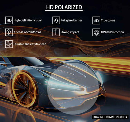 Vintage Square Sunglasses – UV400 Driving & Fishing Eyewear