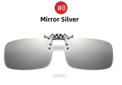 Polarized  Flip-Up Sunglasses – UV400 Night Driving for Men & Women