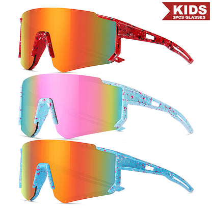 Youth Baseball Sunglasses – UV400 Sports Eyewear for Boys & Girls