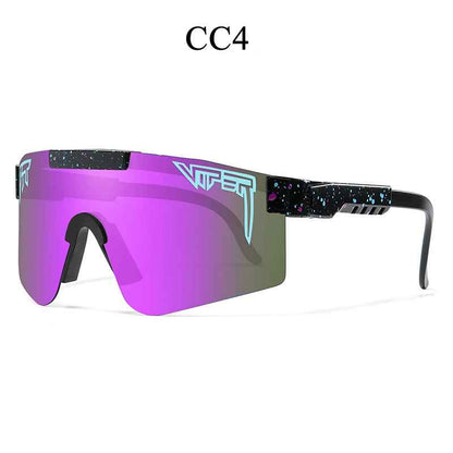 Pit Viper Style Sports Sunglasses – UV400 Unisex Cycling & Outdoor Eyewear
