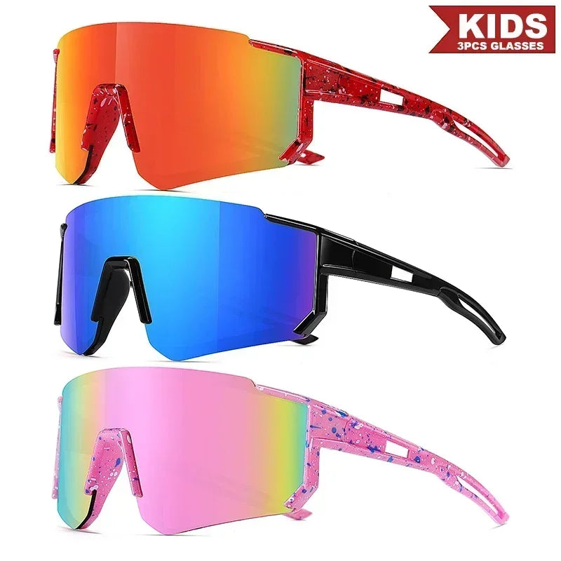Youth Baseball Sunglasses – UV400 Sports Eyewear for Boys & Girls