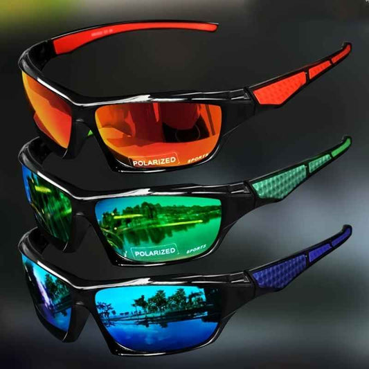 Sports Polarized Sunglasses for Men – Night Vision Shades for Cycling & Driving (1/3PCS)