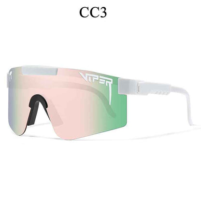 Pit Viper Style Sports Sunglasses – UV400 Unisex Cycling & Outdoor Eyewear