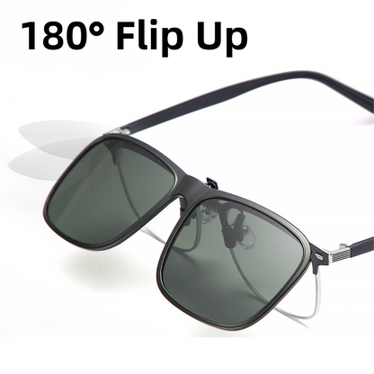 Polarized Clip-On Sunglasses – Day & Night Vision UV400 Glasses
