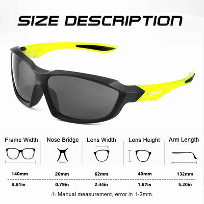 Vintage UV400 Sunglasses – Unisex Sports & Driving Eyewear