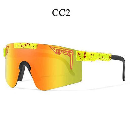 Pit Viper Style Sports Sunglasses – UV400 Unisex Cycling & Outdoor Eyewear