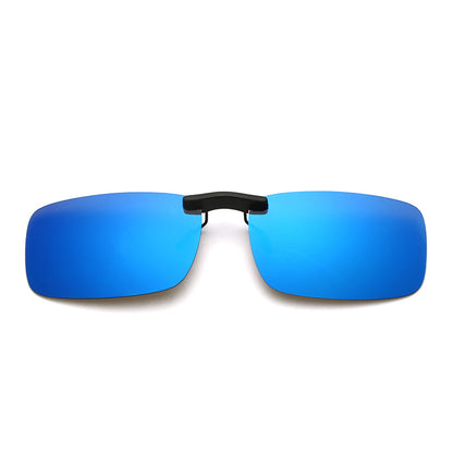 Rimless Flip-Up Clip-On Sunglasses – Polarized UV400 Glasses