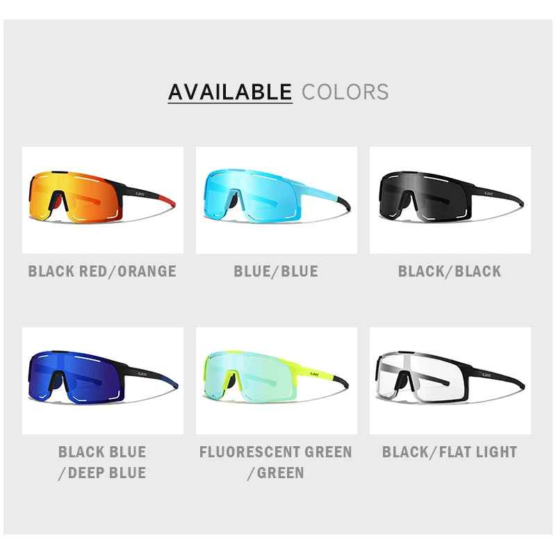 Polarized Sports Sunglasses – UV400 Sports Eyewear for Men & Women