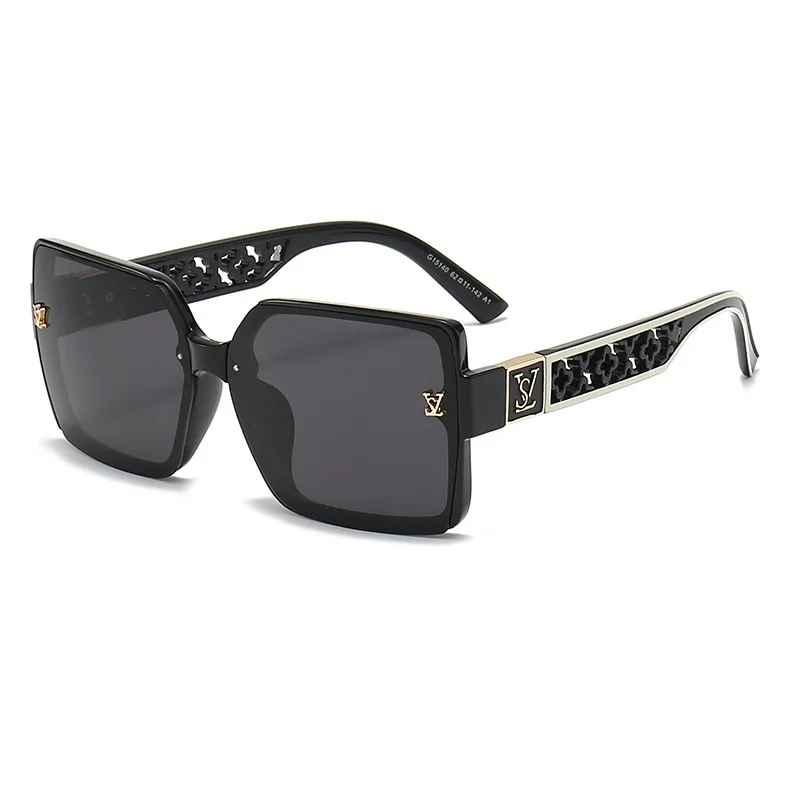 Classic Luxury Square Sunglasses – UV400 Stylish Unisex Shades