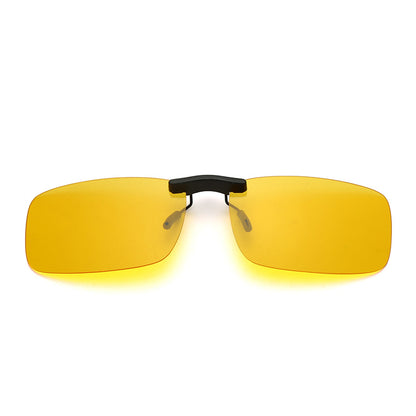 Rimless Flip-Up Clip-On Sunglasses – Polarized UV400 Glasses