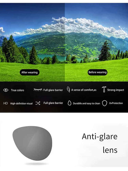 Polarized Flip-Up Sunglasses UK – Red Mirror UV400 Lens Driving Glassses