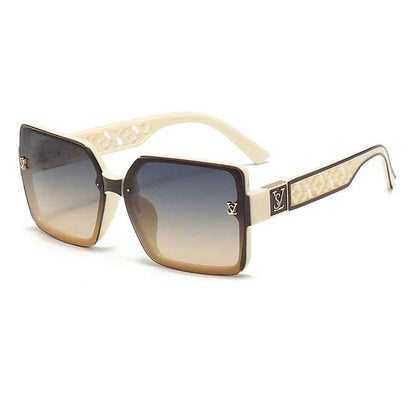 Classic Luxury Square Sunglasses – UV400 Stylish Unisex Shades