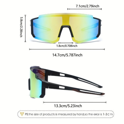 Polarized  Sports Sunglasses – UV400 Protection for Cycling & Running