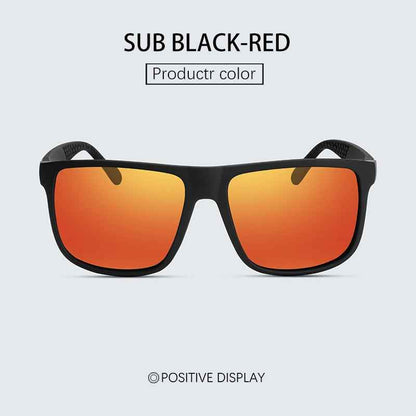 Vintage Square Sunglasses – UV400 Driving & Fishing Eyewear