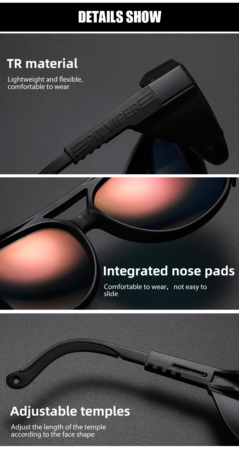 Pit Viper Cycling Sunglasses – UV400 MTB Goggles for Men & Women