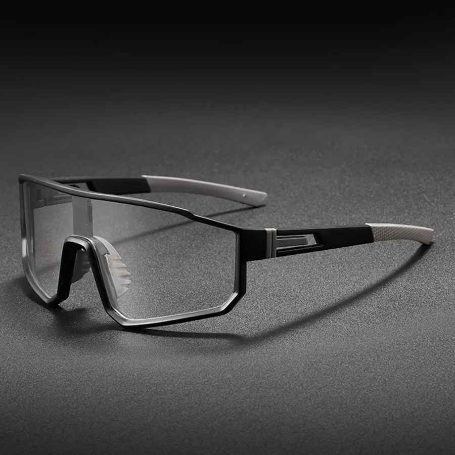 Men’s Oversized Cycling Glasses – Windproof UV400 Sports Sunglasses