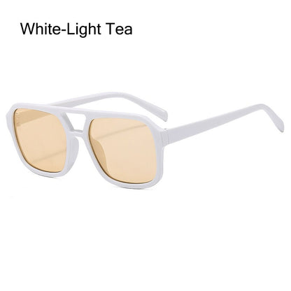 Square Frame Sunglasses – UV400 Pilot-Style Shades for Men & Women
