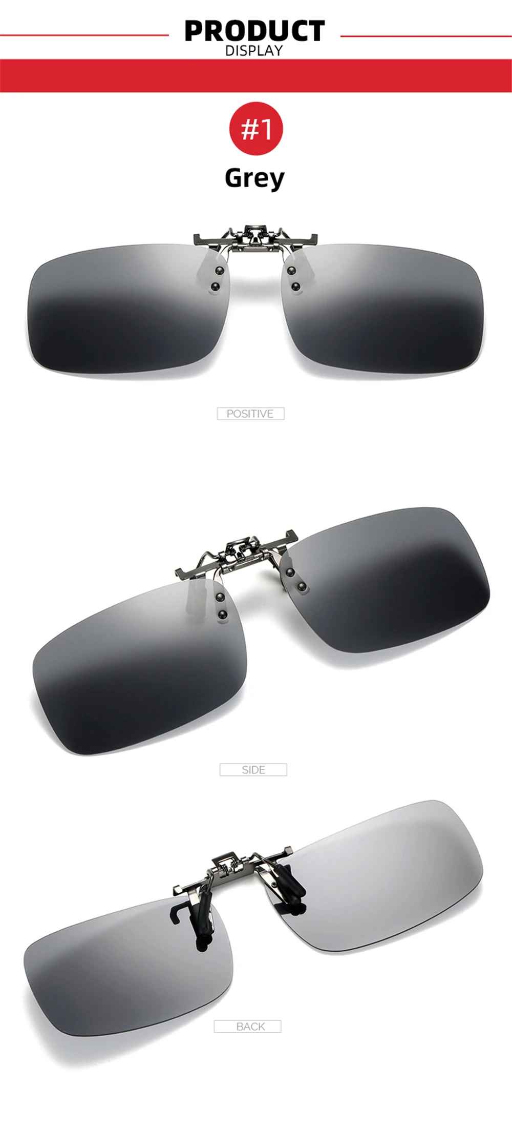 Polarized  Flip-Up Sunglasses – UV400 Night Driving for Men & Women