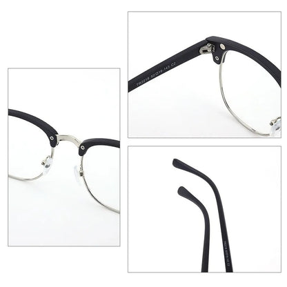 2 In 1 2218A Magnetic Polarized Clip On Sunglasses Women Men Classic Plastic Frame Night Vision Driving Sunglasses UV400